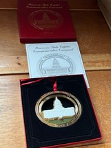 Wisconsin State Capitol 2009 Commemorative Metal Christmas Tree Ornament... - $14.89