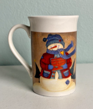 Royal Norfolk Snowman Coffee Mug Standard Size - $10.10