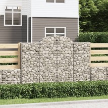  Gabion Basket Set of 2 Silver Galvanized iron - €646,95 EUR