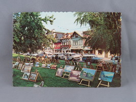 Vintage Postcard - Summer Art Show Leavenwoth Washington - Dexter Press - £11.86 GBP