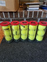 15 Tennis Balls Championship Extra Duty New In Containers As Shown Free Ship - £12.65 GBP