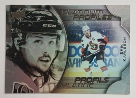 2016 - 2017 Erik Karlsson Upper Deck Tim Hortons Platinum Profiles Nhl Card PP-9 - £3.18 GBP