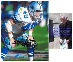 Daryl Johnston Signed Dallas Cowboys Football 8x10 Photo proof COA autographed.. - £62.29 GBP