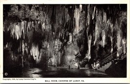 Ball Room Caverns of Luray VA Virginia UNP 1926  DB Postcard L10 - £3.09 GBP