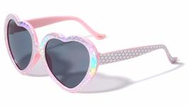 Lovely Mermaid Heart Shape Mermaid Kids Fashion Sunglasses K879 (Pink) - £10.12 GBP+