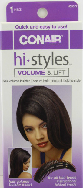 CONAIR HI STYLES HAIR VOLUME BUILDER INSERT  - 1 PIECE KIT - (55572) - $7.99