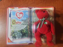 Vintage TY Beanie Baby Osito thre Bear - €857,99 EUR