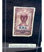 EKKO Stamp Radio Ham DXer Proof Reception American Eagle Iowa Shenandoah... - $29.65
