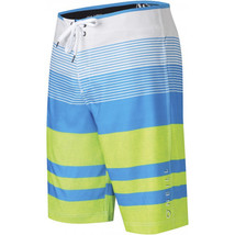 Mens O'neill John John 4 Way Stretch Blue/Green Board Shorts Swim Suit New $65 - $42.99