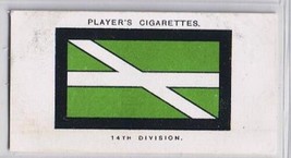 John Player Army Corps Divisional Signs 19 14th Light Cigarette Card - $2.96