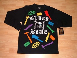 Mens Black long sleeve shirt by Black Label NWT L-2X - £19.81 GBP