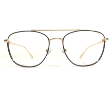 Perry Ellis Eyeglasses Frames PE 426-1 Black Gold Square Full Rim 53-17-135 - £40.93 GBP