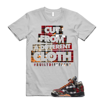 Plaid 5 Patchwork Total Orange AJ5 Air Checked-And-Flecked T Shirt Match... - $29.99+