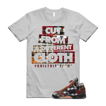 Plaid 5 Patchwork Total Orange AJ5 Air Checked-And-Flecked T Shirt Match CLOTH - £23.97 GBP+