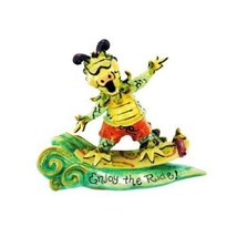 Blue Sky Clayworks Dragon Enjoy the Ride! Surfer Surfing Ceramic Figurin... - $23.76