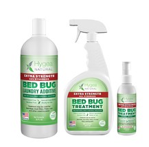 Extra Strength Bed Bug Treatment pack; 3 oz travel, 24 oz and 32 oz laun... - £47.96 GBP