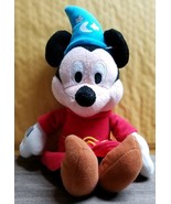 Mickey Mouse Fantasia Sorcerer Magic Wizard Disney Plush Doll Bean Bag 1... - $17.62 CAD