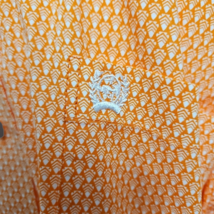 Cinch Mens Orange Arrows Long Sleeve Western Show Shirt Size Small Pre-Loved image 6
