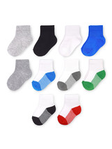 Fruit of the Loom Ankle Sock, 10 Pack (Toddler Boys) Size 3-5 Years Mult... - $10.88