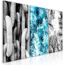 Tiptophomedecor Stretched Canvas Nordic Art - Anxiety - Stretched & Framed Ready - £78.55 GBP+