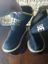 Bebe Size 13 Toddler Black Girls Boots - £39.62 GBP