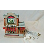 New Town Village Burner Princes Restaurant Ceramic Wax Tart Melt Warmer ... - $24.99