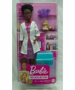 BARBIE I Can Be Anything VETERINARIAN African American Vet Toy Doll NEW ... - $54.16 CAD
