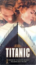 Titanic...Starring: Kate Winslet, Leonardo DiCaprio, Billy Zane (used VHS) - £14.15 GBP