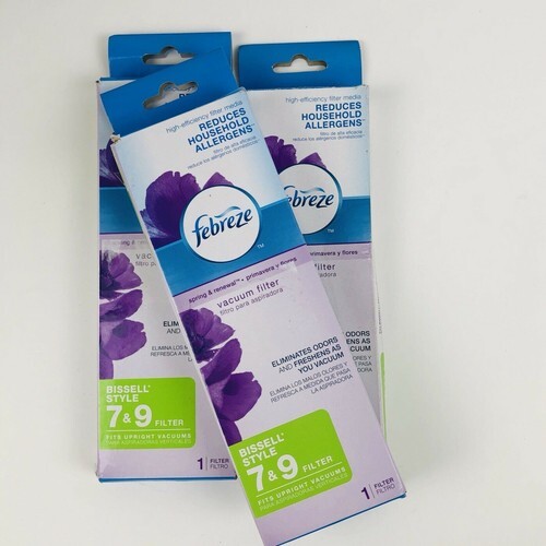 3 Febreze Bissell Style 7 &amp; 9 Vacuum Filter Upright Models - $14.27