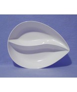 Red Vanilla FK000-691 Vanilla Fare Divided Vegetable Serving Bowl Leaf S... - $17.70 CAD