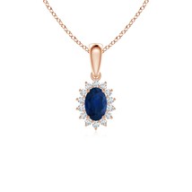 Authenticity Guarantee

ANGARA Natural 0.74Ct Oval Sapphire Pendant with Flor... - £563.80 GBP