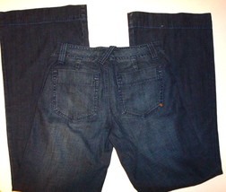 New Joie Wide Leg Jeans Women&#39;s 2 28 x 34 Dark Cotton  - £114.56 GBP