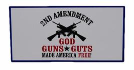 K&#39;s Novelties Lot of 6 2nd Amendment God Guns Guts! Made America Free! Decal Bum - £6.67 GBP