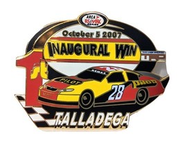 Talladega 2007 Hat Pin Inaugural Win 1st Pilot Toyota Camry - $13.46