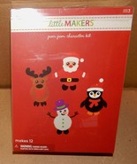 Christmas Kids Craft Kits You Choose Little Makers Pom Pom Kits Holiday ... - £5.18 GBP