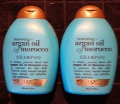 2 OGX Renewing Argan Oil of Morocco Shampoos 13 Oz (N0) - £20.23 GBP
