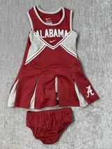 Alabama Crimson Tide Cheerleader Dress Girls 5 Nike Crimson White Youth ... - $34.64