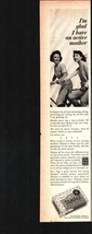 1964 Tampax Tampons I&#39;m glad I have an active mother vintage ad c9 - $21.21