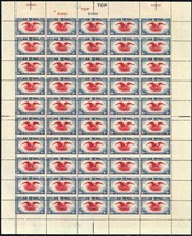 C23, Spectacular Misperf Error Sheet of 50 Airmail Stamps WoW - Stuart Katz - £2,004.58 GBP