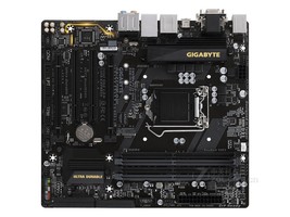 GIGABYTE Z270M-D3H LGA 1151 DDR4 64GB MicroATX - $132.00