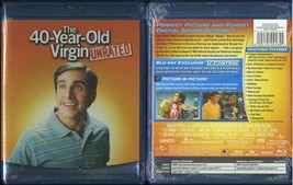 40-YEAR-OLD Virgin Unrated BLU-RAY Catherine Keener Universal Video New Sealed - £6.23 GBP