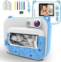 With A 32Gb Sd Card, Color Pens, And Print Papers, The Ushining Instant Print - £38.17 GBP