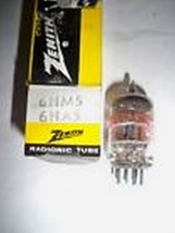 By Tecknoservice Antique 6HM5 Brand Different NOS and Worn Radio Valve-
... - $8.45