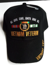 Vietnam Veteran All Gave Some Service Ribbon Embroidered Logo Military H... - £4.69 GBP