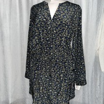 Banana Republic Women&#39;s Dress Brown w/ Animal Print Size 8 - $23.76