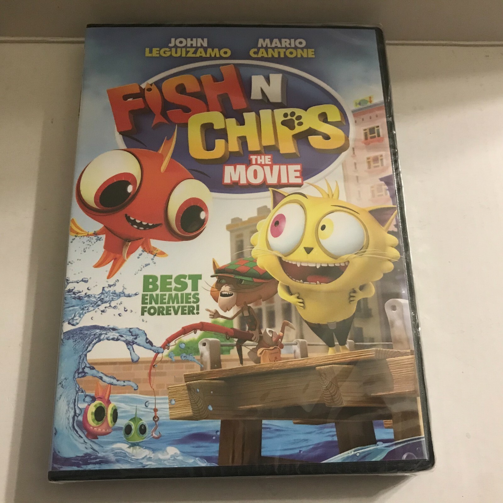 NEW Fish N Chips the Movie & Back to the Sea Two Animated Movie DVDs Sealed Item image 2