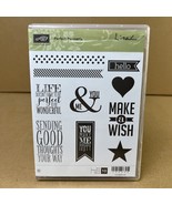 Stampin&#39; Up! Perfect Pennants Stamping Set # 132230 - $16.45 CAD