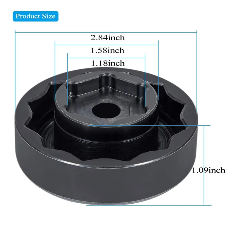 Ducati Motorcycle Front Rear Wheel Axle Nut Socket Tool 30mm 55mm - Repair Too - £40.54 GBP