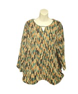 Alfred Dunner Womens XL Top Emerald Isle Chenille Vertical Texture Color... - $22.61 CAD