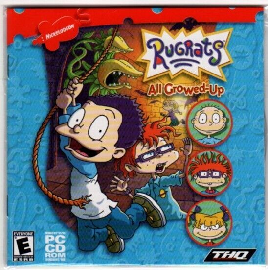 Primary image for Rugrats: All Growed-Up (All Ages) (PC-CD, 2001) Win - NEW CD & Manual in SLEEVE
